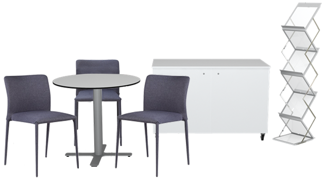 Walk-on Cafe Table Package